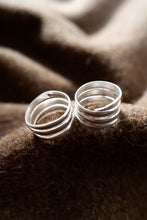 Load image into Gallery viewer, Sterling silver Pictish ring from the Norries Law hoard