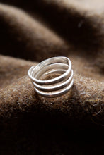 Load image into Gallery viewer, Sterling silver Pictish ring from the Norries Law hoard