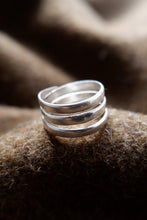 Load image into Gallery viewer, Sterling silver Pictish ring from the Norries Law hoard
