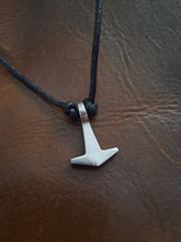 Load image into Gallery viewer, Silver Mjolnir/Thors hammer from Repton