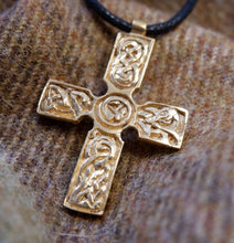 Load image into Gallery viewer, Elgin Cross Pendant in Bronze or Sterling Silver