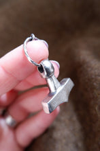 Load image into Gallery viewer, Sejerby Mjolnir/ chunky plain Thors hammer in Sterling silver, Made to order