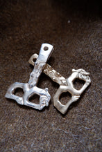 Load image into Gallery viewer, Pictish "Buckle" or strap end based on find from Dundurn Hillfort.