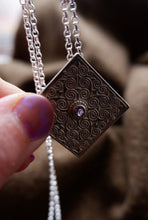 Load image into Gallery viewer, Hilton of Cadboll Silver Pictish Pendant with Amethyst