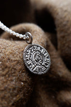 Load image into Gallery viewer, Alfred the Great Hammered Coin Pendant - Smaller Version