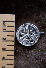 Load image into Gallery viewer, Irish Triskelle Pendant or Brooch