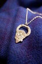 Load image into Gallery viewer, Anglo Saxon Woden Head Replica from Blakeney Norfolk