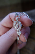 Load image into Gallery viewer, Brandsbutt stone Pictish Serpent / snake and Z Rod Pendant in Bronze, Sterling Silver, or Gold