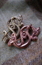 Load image into Gallery viewer, Edinburgh Castle Dragonesque Brooch