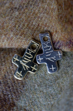 Load image into Gallery viewer, Anglo Saxon Ord Cross in Silver or Gold