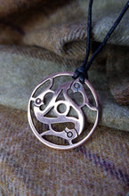 Load image into Gallery viewer, Vendel Style Triskellion Pendant in Bronze, Silver, or Gold