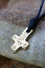 Load image into Gallery viewer, Anglo Saxon Ord Cross in Silver or Gold