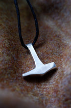 Load image into Gallery viewer, Sterling Silver Hammer Pendant from Norfolk