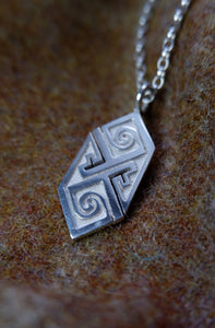 Pictish Key Pattern Pendant