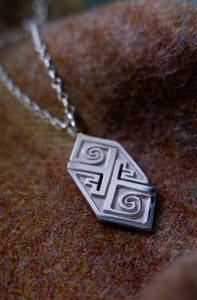 Pictish Key Pattern Pendant