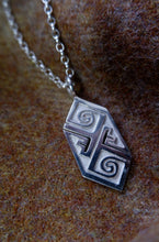 Load image into Gallery viewer, Pictish Key Pattern Pendant