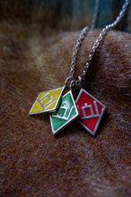 Load image into Gallery viewer, Columns of Gediminas Pendant in Sterling Silver