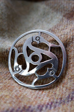 Load image into Gallery viewer, Vendel Style Triskellion Pendant in Bronze, Silver, or Gold