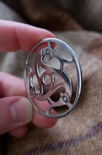 Load image into Gallery viewer, Vendel Style Triskellion Pendant in Bronze, Silver, or Gold