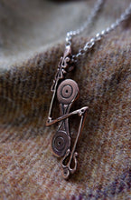 Load image into Gallery viewer, Aberlemno Pictish double disc and z-rod pendant