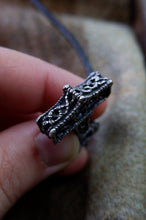 Load image into Gallery viewer, Ödeshög Mjolnir / Thor's Hammer Pendant in Sterling Silver or Bronze