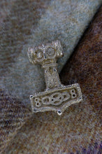 Load image into Gallery viewer, Ödeshög Mjolnir / Thor's Hammer Pendant in Sterling Silver or Bronze