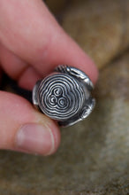 Load image into Gallery viewer, Towie Ball Petrosphere Pendant in Bronze or Sterling Silver