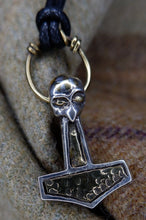 Load image into Gallery viewer, Unique Mandemark Hammer in Sterling Silver and Brass