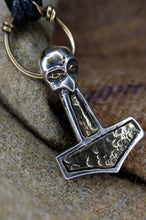 Load image into Gallery viewer, Unique Mandemark Hammer in Sterling Silver and Brass