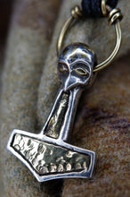 Load image into Gallery viewer, Unique Mandemark Hammer in Sterling Silver and Brass