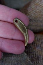 Load image into Gallery viewer, Tooth Pendant in Sterling Silver