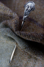 Load image into Gallery viewer, Pictish Golspie Pin - Sterling Silver or Bronze