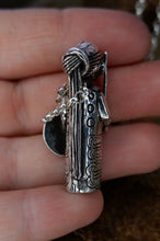 Load image into Gallery viewer, Harby Viking Valkyrie Pendant in Silver, Bronze, or Gold Plated