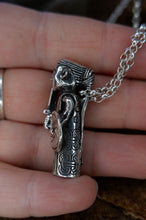 Load image into Gallery viewer, Harby Viking Valkyrie Pendant in Silver, Bronze, or Gold Plated