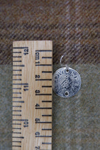 Load image into Gallery viewer, Alfred the Great Hammered Coin Pendant or Earrings in Silver