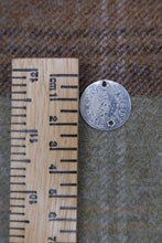 Load image into Gallery viewer, Alfred the Great Hammered Coin Pendant or Earrings in Silver