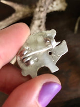 Load image into Gallery viewer, Anglo Saxon Boar Pendant or Brooch with Garnet
