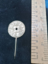 Load image into Gallery viewer, Anglo Saxon Malton pin or pendant in bronze or sterling silver