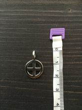 Load image into Gallery viewer, Tiny Sun Cross in Bronze, Silver, or Gold