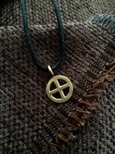Load image into Gallery viewer, Tiny Sun Cross in Bronze, Silver, or Gold
