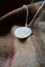 Load image into Gallery viewer, Alfred the Great Hammered Coin Pendant