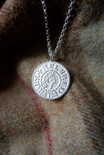 Load image into Gallery viewer, Alfred the Great Hammered Coin Pendant