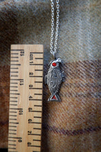 Load image into Gallery viewer, Anglo Saxon Bird Pendant with Enamel - based on find from Kent