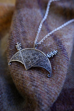 Load image into Gallery viewer, Hilton of Cadboll V-rod and Crescent Pendant in Sterling Silver