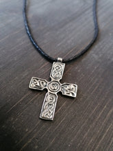 Load image into Gallery viewer, Elgin Cross Pendant in Bronze or Sterling Silver