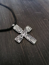 Load image into Gallery viewer, Elgin Cross Pendant in Bronze or Sterling Silver