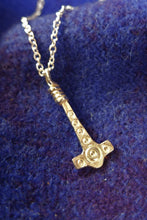 Load image into Gallery viewer, Anglo Saxon Thunor Hammer / Thors hammer/ Mjolnir. Available in gold, silver or bronze (2023 Version)