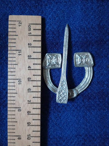 Pictish Pennanular Brooch in Sterling Silver