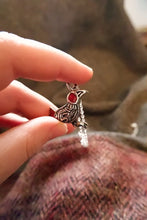 Load image into Gallery viewer, Anglo Saxon Zoomorphic Bird Pendant with Enamel