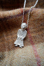 Load image into Gallery viewer, Revninge Valkyrie / Freya Viking Pendant in Silver, Bronze, or Gold Plated